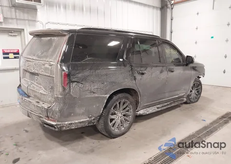 2021 Cadillac Escalade Sport Platinum из США, поврежденный, VIN 1GYS4GKL3MR441002